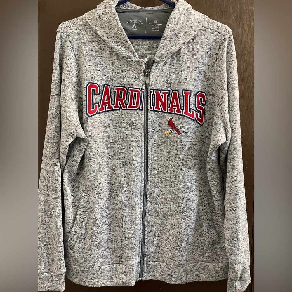 NWOT ST. LOUIS CARDINALS Antigua Women’s Hoodie - XL